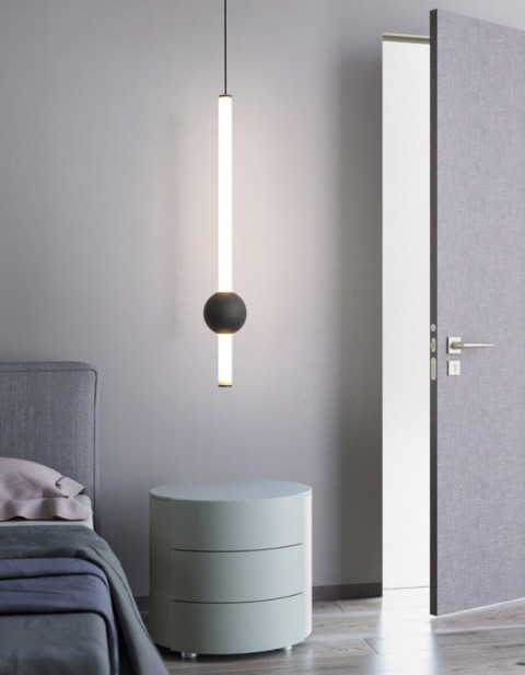 Подвесной светодиодный светильник Inodesign Orion Black High 40.9038